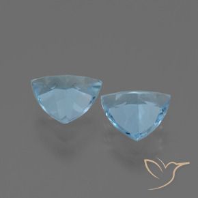 Shop natural 2.48ct Bleu ciel Topaze gems, Trillion, from Brésil at GemSelect. In stock, global shipping!