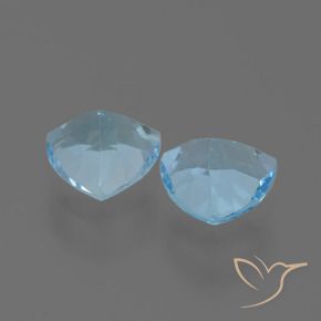 Shop natural 2.82ct Bleu ciel Topaze gems, Trillion, from Brésil at GemSelect. In stock, global shipping!