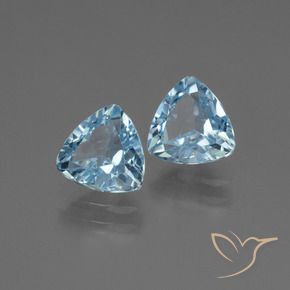 Shop natural 2.59ct Bleu ciel Topaze gems, Trillion, from Brésil at GemSelect. In stock, global shipping!