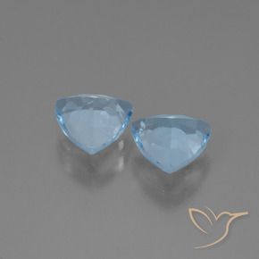 Shop natural 2.50ct Bleu Suisse Topaze gems, Trillion, from Brésil at GemSelect. In stock, global shipping!
