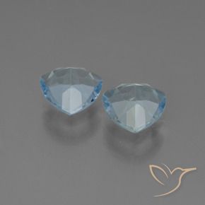 Shop natural 2.72ct Bleu ciel Topaze gems, Trillion, from Brésil at GemSelect. In stock, global shipping!