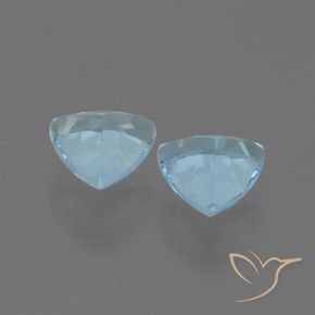 Shop natural 2.61ct Bleu ciel Topaze gems, Trillion, from Brésil at GemSelect. In stock, global shipping!