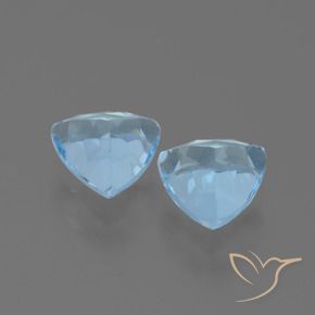 Shop natural 2.84ct Bleu Suisse Topaze gems, Trillion, from Brésil at GemSelect. In stock, global shipping!
