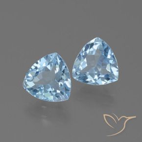 Shop natural 2.58ct Bleu Suisse Topaze gems, Trillion, from Brésil at GemSelect. In stock, global shipping!