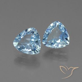 Shop natural 2.68ct Bleu ciel Topaze gems, Trillion, from Brésil at GemSelect. In stock, global shipping!