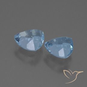 Shop natural 2.78ct Bleu Suisse Topaze gems, Trillion, from Brésil at GemSelect. In stock, global shipping!