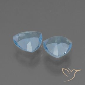 Shop natural 2.78ct Bleu ciel Topaze gems, Trillion, from Brésil at GemSelect. In stock, global shipping!