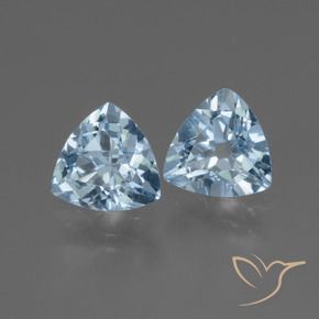Shop natural 2.54ct Bleu ciel Topaze gems, Trillion, from Brésil at GemSelect. In stock, global shipping!