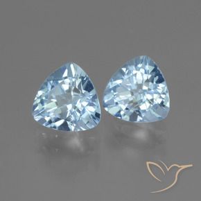 Shop natural 3.16ct Bleu Suisse Topaze gems, Trillion, from Brésil at GemSelect. In stock, global shipping!