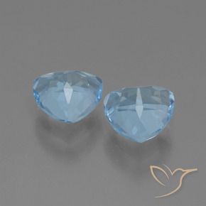 Shop natural 3.14ct Bleu ciel Topaze gems, Trillion, from Brésil at GemSelect. In stock, global shipping!