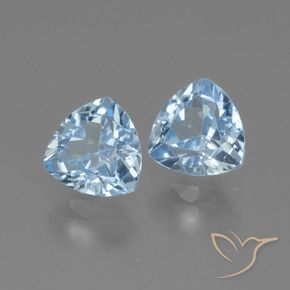 Shop natural 3.00ct Bleu Suisse Topaze gems, Trillion, from Brésil at GemSelect. In stock, global shipping!