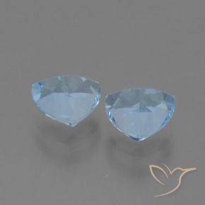 Shop natural 3.00ct Bleu Suisse Topaze gems, Trillion, from Brésil at GemSelect. In stock, global shipping!