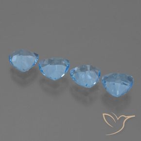 Shop natural 5.40ct Bleu Suisse Topaze gems, Trillion, from Brésil at GemSelect. In stock, global shipping!