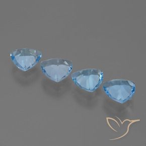 Shop natural 4.84ct Bleu Suisse Topaze gems, Trillion, from Brésil at GemSelect. In stock, global shipping!