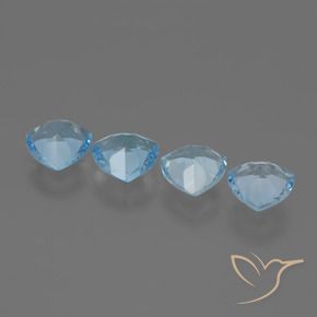 Shop natural 5.15ct Bleu ciel Topaze gems, Trillion, from Brésil at GemSelect. In stock, global shipping!