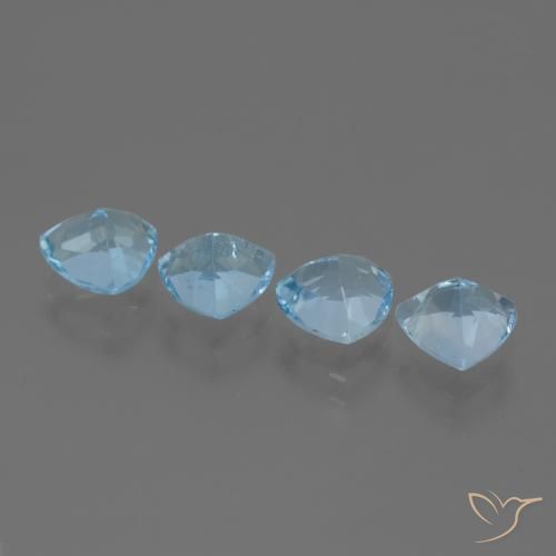 Shop natural 5.63ct Bleu ciel Topaze gems, Trillion, from Brésil at GemSelect. In stock, global shipping!