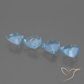 Shop natural 4.82ct Bleu Suisse Topaze gems, Trillion, from Brésil at GemSelect. In stock, global shipping!
