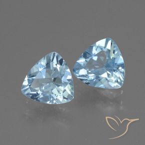 Shop natural 2.31ct Bleu Suisse Topaze gems, Trillion, from Brésil at GemSelect. In stock, global shipping!