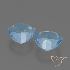 Shop natural 2.76ct Bleu Suisse Topaze gems, Trillion, from Brésil at GemSelect. In stock, global shipping!
