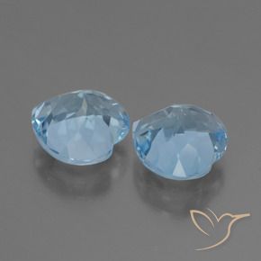 Shop natural 6.84ct Bleu Suisse Topaze gems, Cœur, from Brésil at GemSelect. In stock, global shipping!