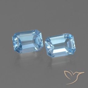 Shop natural 2.32ct Bleu Suisse Topaze gems, Octogone / coupe Émeraude, from Brésil at GemSelect. In stock, global shipping!