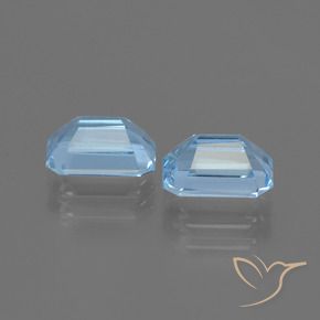 Shop natural 2.32ct Bleu Suisse Topaze gems, Octogone / coupe Émeraude, from Brésil at GemSelect. In stock, global shipping!
