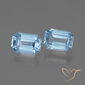 Shop natural 2.20ct Bleu Suisse Topaze gems, Octogone / coupe Émeraude, from Brésil at GemSelect. In stock, global shipping!