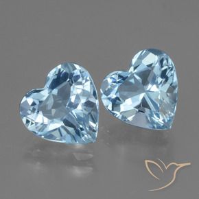 Shop natural 5.64ct Bleu Suisse Topaze gems, Cœur, from Brésil at GemSelect. In stock, global shipping!
