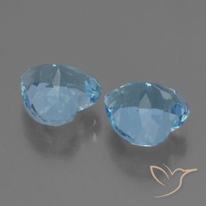 Shop natural 6.07ct Bleu Suisse Topaze gems, Cœur, from Brésil at GemSelect. In stock, global shipping!