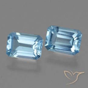Shop natural 2.60ct Bleu Suisse Topaze gems, Octogone / coupe Émeraude, from Brésil at GemSelect. In stock, global shipping!