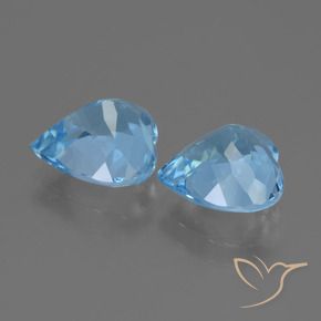 Shop natural 5.84ct Bleu Suisse Topaze gems, Cœur, from Brésil at GemSelect. In stock, global shipping!