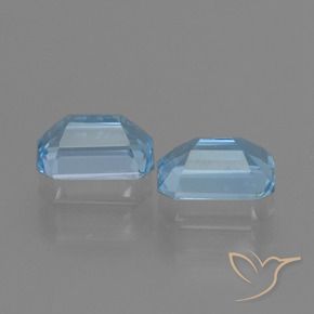 Shop natural 2.21ct Bleu ciel Topaze gems, Octogone / coupe Émeraude, from Brésil at GemSelect. In stock, global shipping!