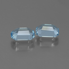 Achetez naturel 2.04ct Bleu bébé Topaze gems, Taille émeraude, En provenance Brésil chez GemSelect. En stock, livraison internationale!