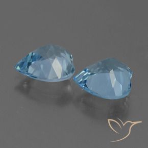 Shop natural 5.06ct Bleu ciel Topaze gems, Cœur, from Brésil at GemSelect. In stock, global shipping!