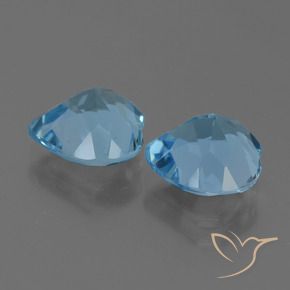 Shop natural 5.67ct Bleu Suisse Topaze gems, Cœur, from Brésil at GemSelect. In stock, global shipping!
