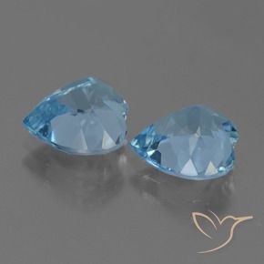 Shop natural 5.80ct Bleu ciel Topaze gems, Cœur, from Brésil at GemSelect. In stock, global shipping!