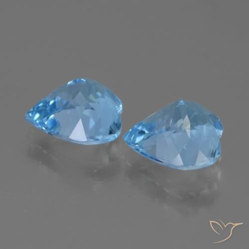Shop natural 5.27ct Bleu Suisse Topaze gems, Cœur, from Brésil at GemSelect. In stock, global shipping!