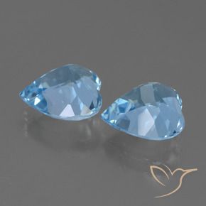 Shop natural 5.83ct Bleu ciel Topaze gems, Cœur, from Brésil at GemSelect. In stock, global shipping!