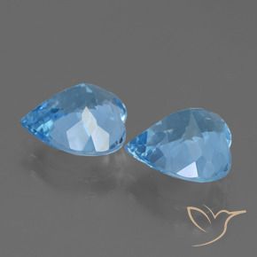Shop natural 5.75ct Bleu ciel Topaze gems, Cœur, from Brésil at GemSelect. In stock, global shipping!