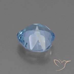 Topaze Bleu ciel naturelle Cœur, 2.92 ct, VVS
