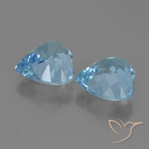 Shop natural 8.34ct Bleu Suisse Topaze gems, Cœur, from Brésil at GemSelect. In stock, global shipping!