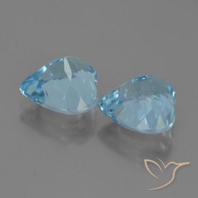 Shop natural 8.48ct Bleu Suisse Topaze gems, Cœur, from Brésil at GemSelect. In stock, global shipping!