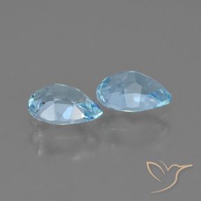 Shop natural 1.62ct Bleu ciel Topaze gems, En forme de poire, from Brésil at GemSelect. In stock, global shipping!