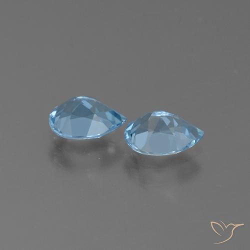 Shop natural 1.81ct Bleu ciel Topaze gems, En forme de poire, from Brésil at GemSelect. In stock, global shipping!
