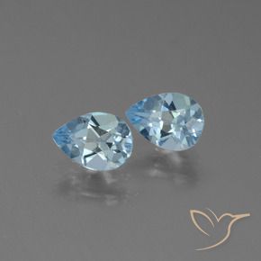 Shop natural 1.69ct Bleu ciel Topaze gems, En forme de poire, from Brésil at GemSelect. In stock, global shipping!