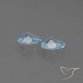 Shop natural 1.72ct Bleu ciel Topaze gems, En forme de poire, from Brésil at GemSelect. In stock, global shipping!
