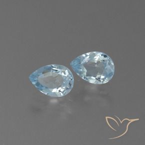 Shop natural 1.75ct Bleu ciel Topaze gems, En forme de poire, from Brésil at GemSelect. In stock, global shipping!