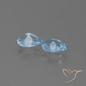 Shop natural 1.64ct Bleu ciel Topaze gems, En forme de poire, from Brésil at GemSelect. In stock, global shipping!