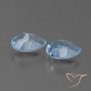 Shop natural 1.72ct Bleu ciel Topaze gems, En forme de poire, from Brésil at GemSelect. In stock, global shipping!