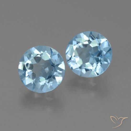 Shop natural 4.58ct Bleu ciel Topaze gems, Tour, from Brésil at GemSelect. In stock, global shipping!